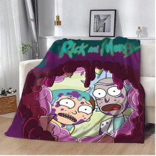 Плед 3D Rick and Morty 10653 135х160 см