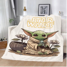 Плед 3D STAR WARS Малюк Йода 12255 160х200 см