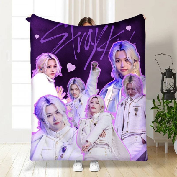 Плед 3D Stray Kids Felix №1 15780 135х160 см