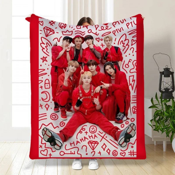 Плед 3D Stray Kids №6 15794 135х160 см
