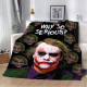 Плед 3D Джокер Why so serious? 11607 135х160 см