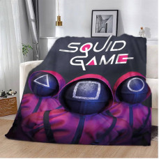 Плед 3D Гра в кальмара SQUID GAME 12297 160х200 см