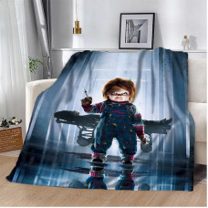 Плед 3D Лялька Чаки 10581 135х160 см