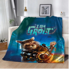 Плед 3D Марвел I am Groot 10601 135х160 см