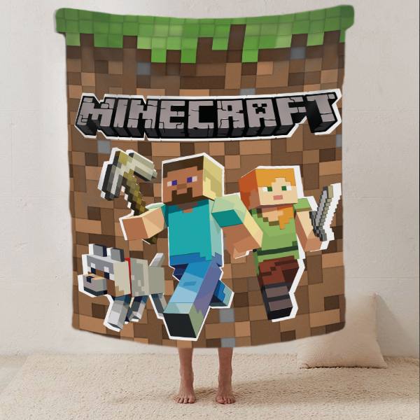 Плед 3D Cвіт MINECRAFT 12261 160х200 см