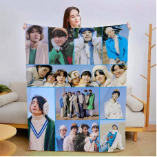 Плед 3D новорічний Зимовий BTS №3 15384 160х200 см
