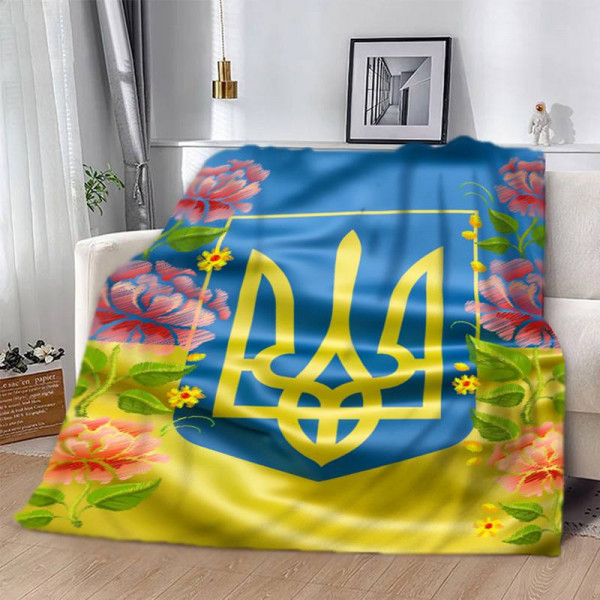 Плед 3D патріотичний Національна гордість №2 12593 135х160 см