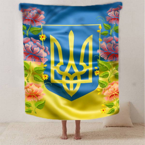 Плед 3D патріотичний Національна гордість №2 12593 135х160 см