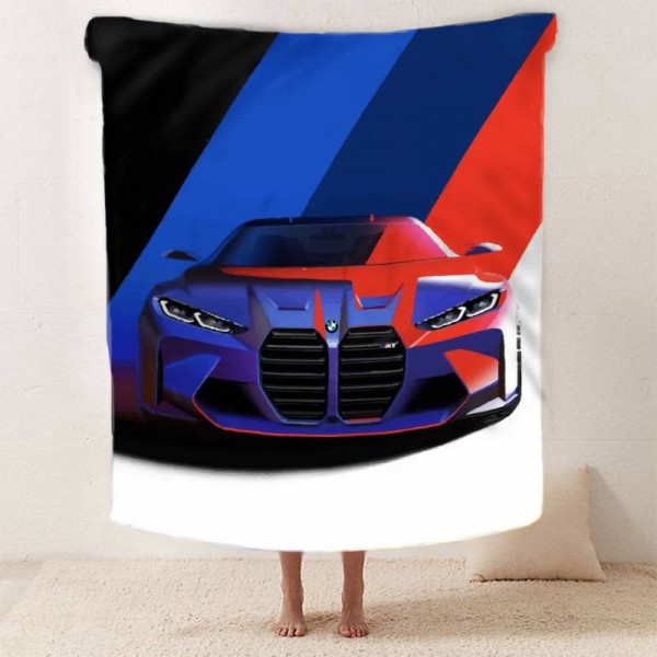 Плед 3D Престижний BMW 12439 135х160 см