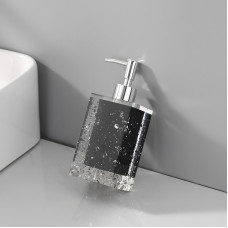 Дозатор для рідкого мила 11062 7х7х18 см чорний