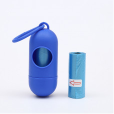 Набір для вигулювання собак 11167 1 рулон синій