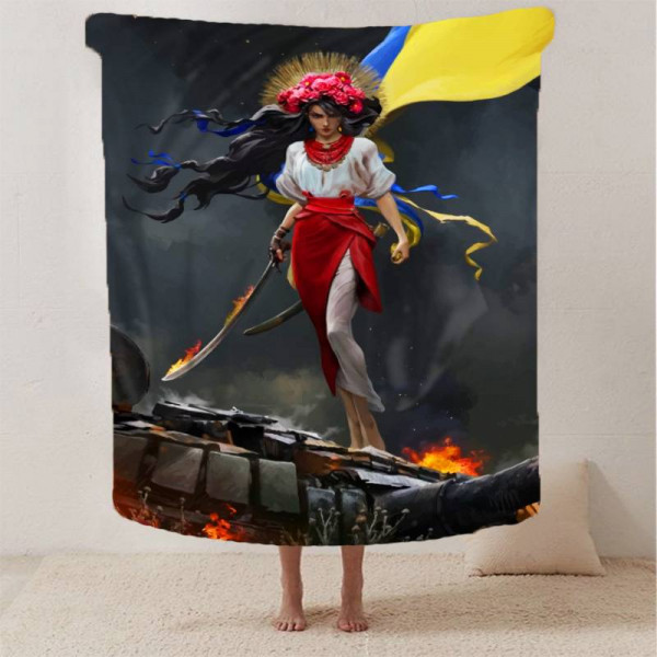 Плед 3D Я-Українка 13254 135х160 см