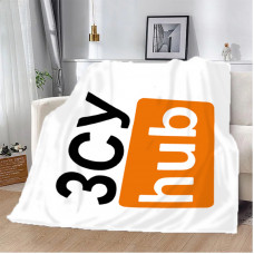 Плед патріотичний 3D ЗСУ hub білий 10595 135х160 см