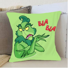 Подушка 3D новорічна Грінч BLA BLA 3175_E 15367 50х50 см