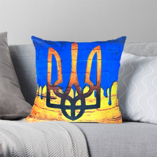 Подушка патріотична 3D Українська гордість 2693_E 12680 50х50 см