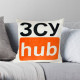 Подушка патріотична ЗСУ hub 3D 2702_D 12728 35х35 см біла