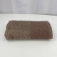 Рушник для обличчя махровий Febo Vip Cotton Botan Туреччина 6397 коричневий 50х90 см