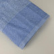 Рушник для обличчя махровий Febo Vip Cotton Botan Туреччина 6398 блакитний 50х90 см