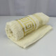 Рушник для обличчя махровий Febo Vip Cotton Grek Туреччина 6388 молочний 50х90 см