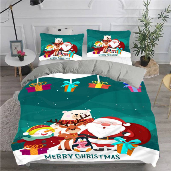 Постільна білизна з плюш-велюру Marry Christmas 3046 13617 215х150 см