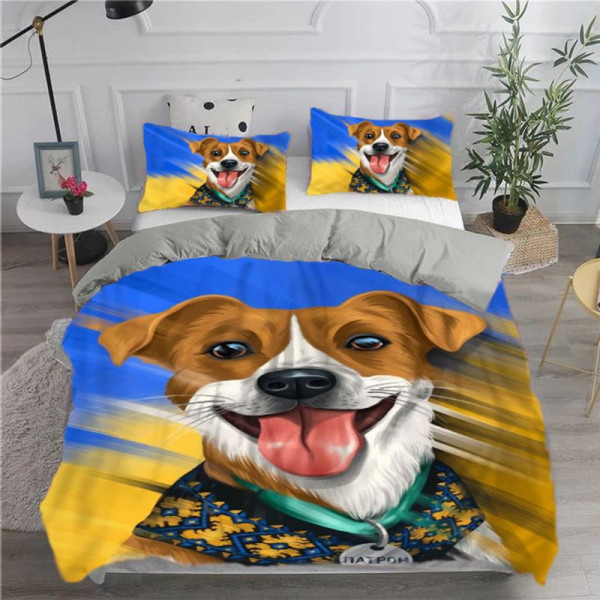 Постільна білизна з плюш-велюру Захисник Пес Патрон 2573 12041 215х150 см