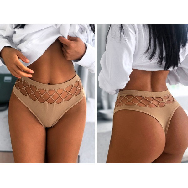 Трусики жіночі 10361 S/M бежеві