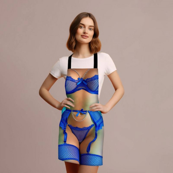 Фартух 3D Блакитне кохання 3797 16537 80х60х24 см