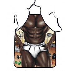 Фартух із приколом Black macho 14494 71х54,5х0,2 см