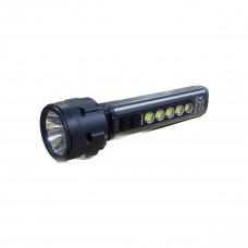 Ліхтар акумуляторний ручний Gold Silver GS-220 9342 5 Вт сріблястий