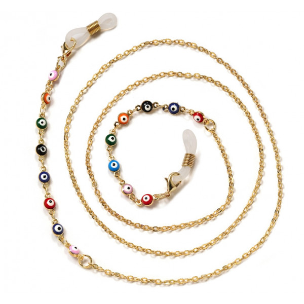 Ланцюжок для окулярів Colorful stones 1 10271 75 см