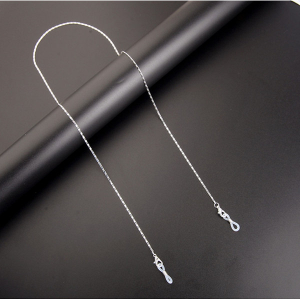 Ланцюжок для окулярів Silver luxury 7 10290 сріблястий