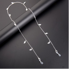 Ланцюжок для окулярів Silver luxury 8 10291 сріблястий