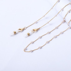 Ланцюжок для окулярів White and Gold 3 9869 70 см