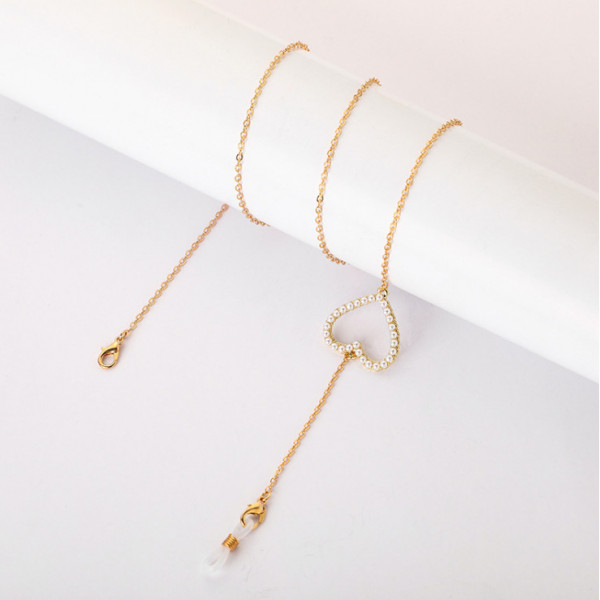 Ланцюжок для окулярів White and Gold 5 9880 70 см
