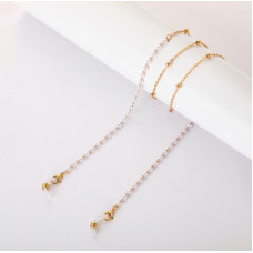 Ланцюжок для окулярів White and Gold 7 9884 70 см