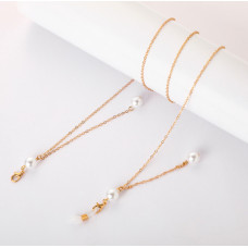 Ланцюжок для окулярів White and Gold 9 9890 70 см