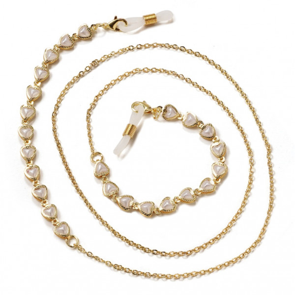 Ланцюжок для окулярів White stones 2 10274 75 см