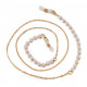 Ланцюжок для окулярів White stones 4 10276 75 см