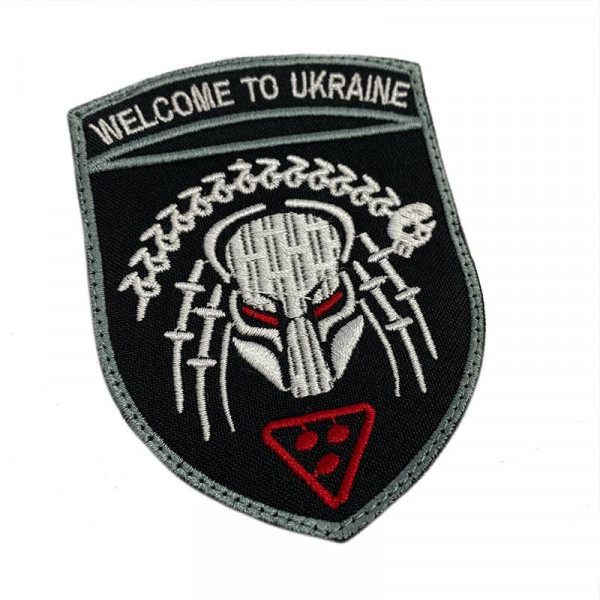 Шеврон на липучках Welcome to Ukraine ВСУ (ЗСУ) 20222124 9689