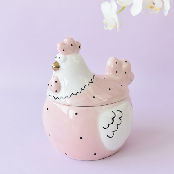 Банку для зберігання Курка 6788 13х15х15.8 см