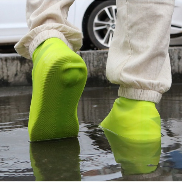 Дощовик чохол для взуття 11648 S 28-32 р салатовий