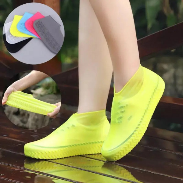 Дощовик чохол для взуття 18493 S 26-34 р жовтий