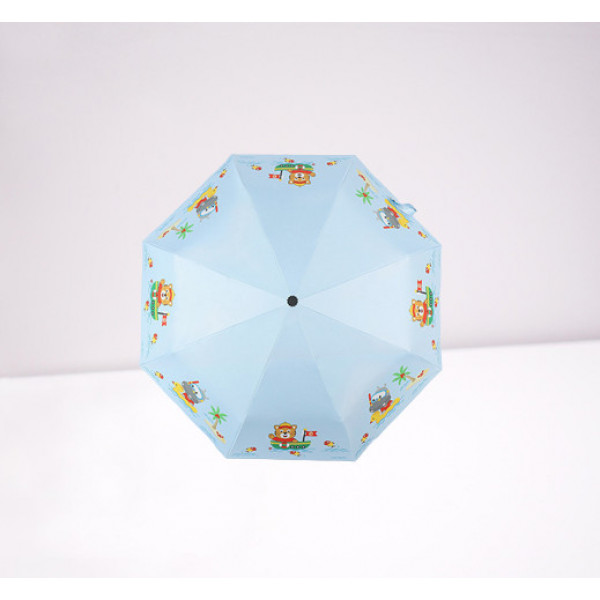 Зонт дитячий автомат складаний Бегемот 9438 54 см