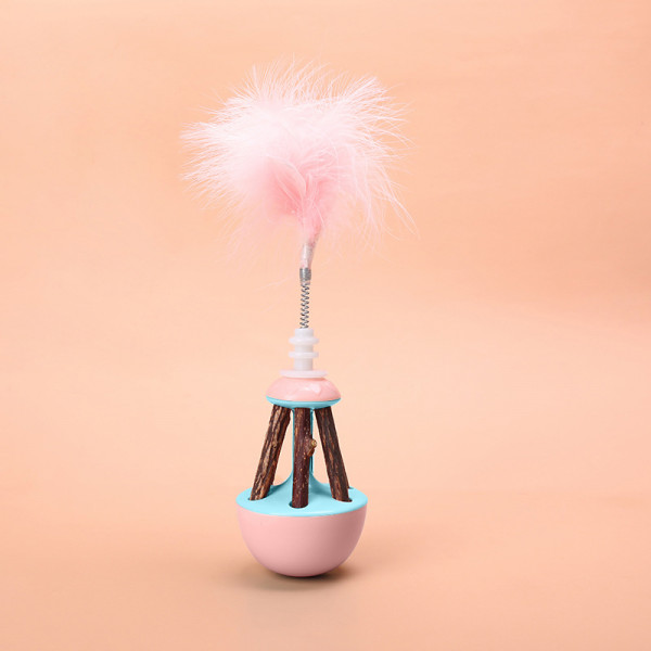 Іграшка для котів 11094 23.5х6 см рожева