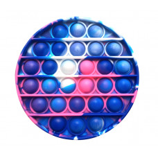 Антистрес іграшка Pop It Синій коло пупирка 5084