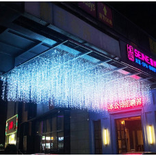 Гірлянда від мережі новорічна 13734 4х0.3 м біла