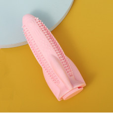 Іграшка-годівниця для тварин 11959 14х5 см рожева