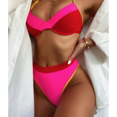 Купальник жіночий роздільний 5141-crimson-M малиновий