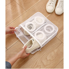 Мішок для прання взуття 18653 8х24.5х28 см білий