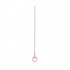 Єршик для чищення соломок та трубочок 18520 18.5 см рожевий